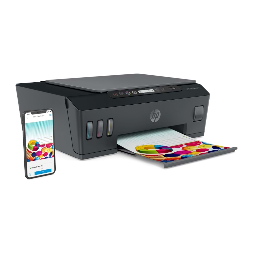 HP 1TJ09A Ink Wi-Fi Tanklı 515 Fot/Tar/Yaz/A4 Wi-Fi, USB 2.0