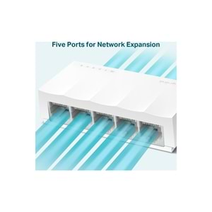 TP-LINK LS1005 5 PORT 10/100 YONETILEMEZ SWITCH HUB