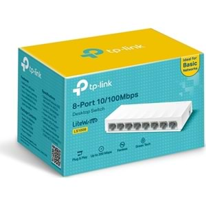 TP-LINK LS1008 8 PORT 10/100 SWITCH HUB