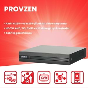 PROVZEN DAHUA 2 KAMERA FULLHD GÜVENLİK KAMERASI SET 500GB HDD