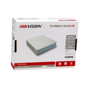 Hikvision DS-7108HGHI-K1 8 Kanal 1080p H.265 Pro+ DVR Kayıt Cihazı