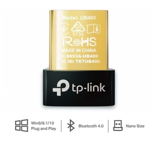 TP-LINK UB400 Bluetooth 4.0 Nano USB Adapter